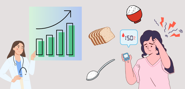 血糖値　血糖値スパイク