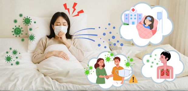 女性 コロナ 咳 飛沫感染