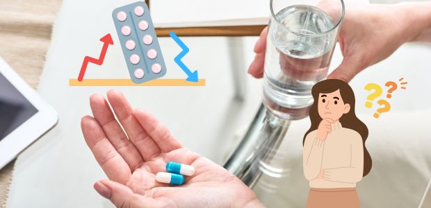 薬が効かず、量を自己判断で調整しようか迷っている様子