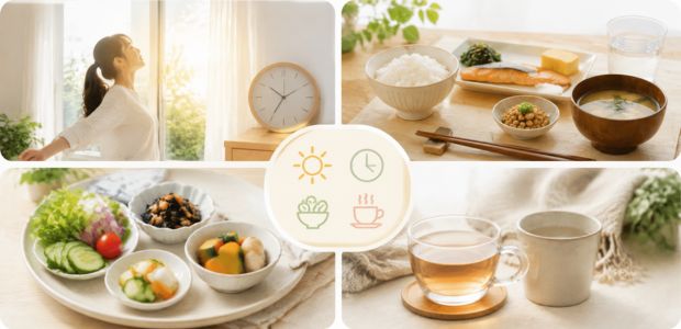 体調管理には食事習慣が重要