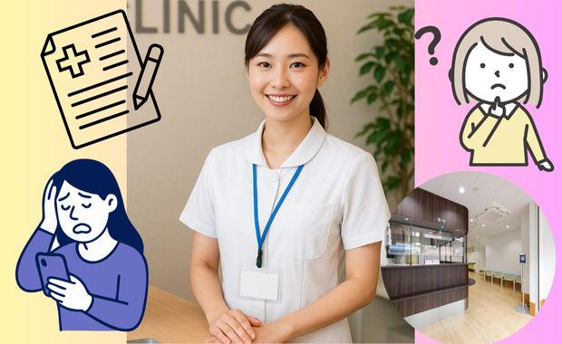 受付　クリニック
