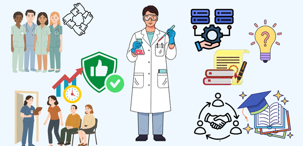 臨床検査技師　職場別　働き方　スキル　