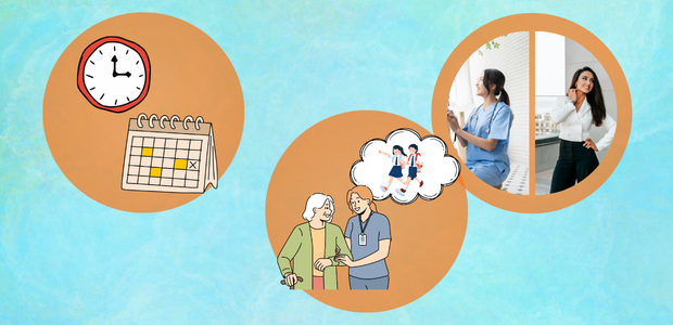 デイサービスの日勤介護職員が週1日から自分のペースで働けるイメージ