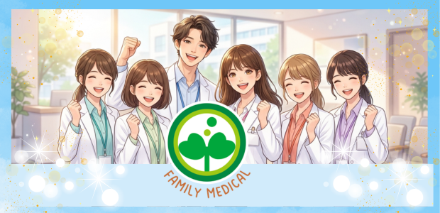 医療法人社団ファミリーメディカルの新卒管理栄養士の今の気持ちを表現したイラスト