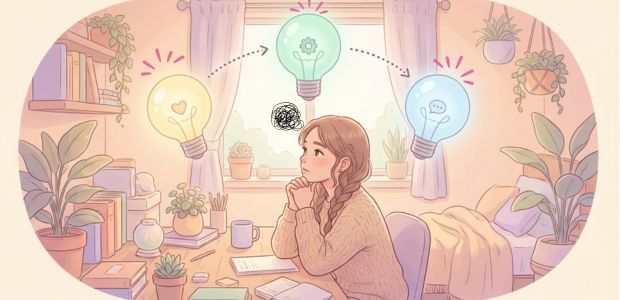 クリニック受付の志望動機を書く前に考える視点を整理している様子