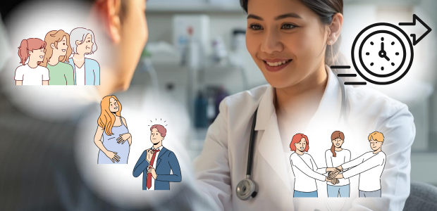 施設紹介 日ノ出町で地域と都市をつなぐ診療体制の特徴を伝える場面