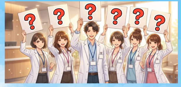 新卒管理栄養士が1年を振り返り、この１年を感じ文字であらわしている様子