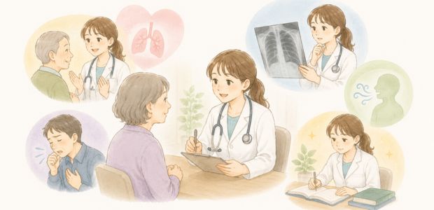 患者への説明や検査結果の確認を行う呼吸器内科医の仕事のやりがい