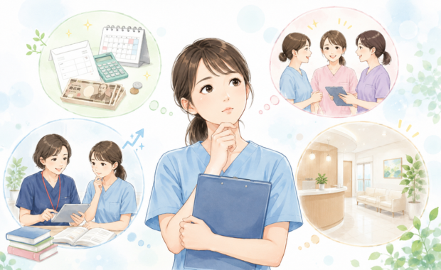 転職前に良いクリニックの見分け方を考える医療職スタッフ