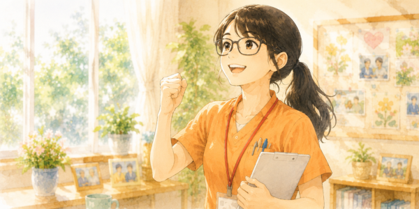 デイサービスで前向きに働くスタッフが就職活動中の人へ伝える想い